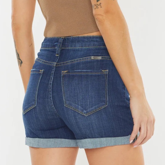 KANCAN High Rise Jean Shorts - Picture 3 of 8